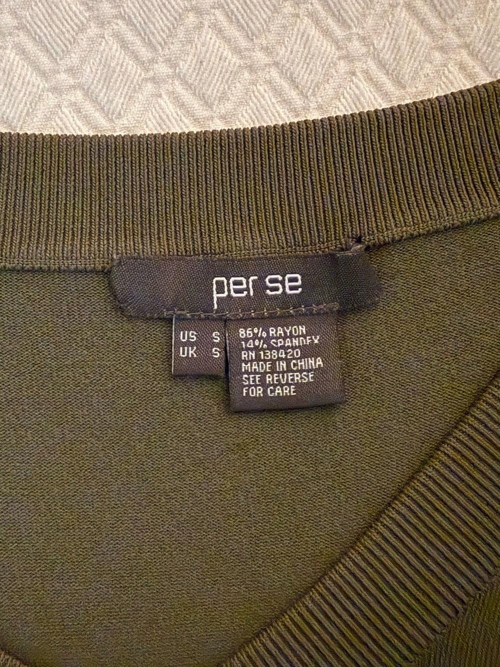PER SE JERSEY KNIT TOP - Picture 3 of 4